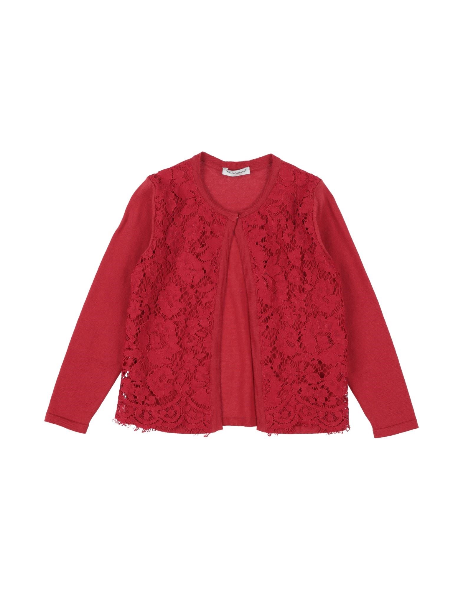 DOLCE&GABBANA Strickjacke Kinder Rot von DOLCE&GABBANA