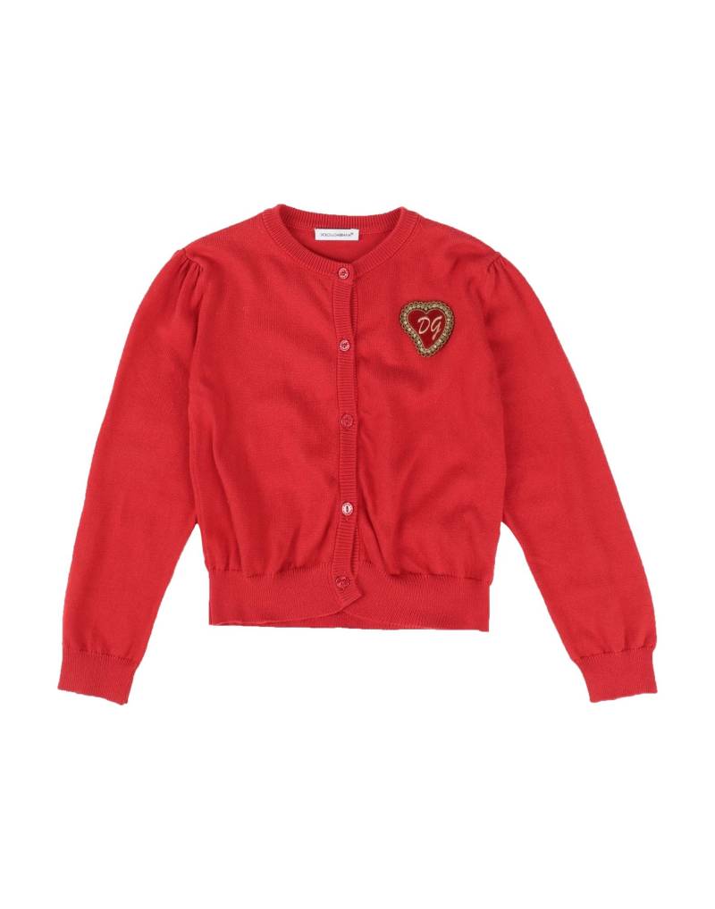DOLCE&GABBANA Strickjacke Kinder Rot von DOLCE&GABBANA