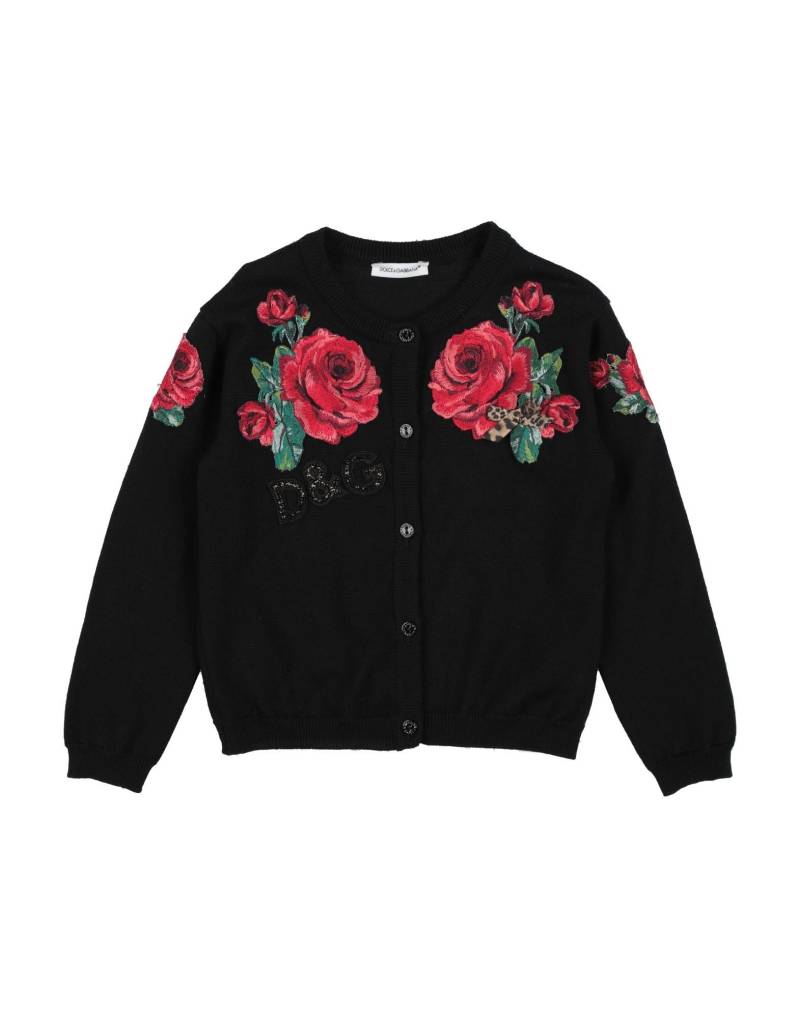 DOLCE&GABBANA Strickjacke Kinder Schwarz von DOLCE&GABBANA
