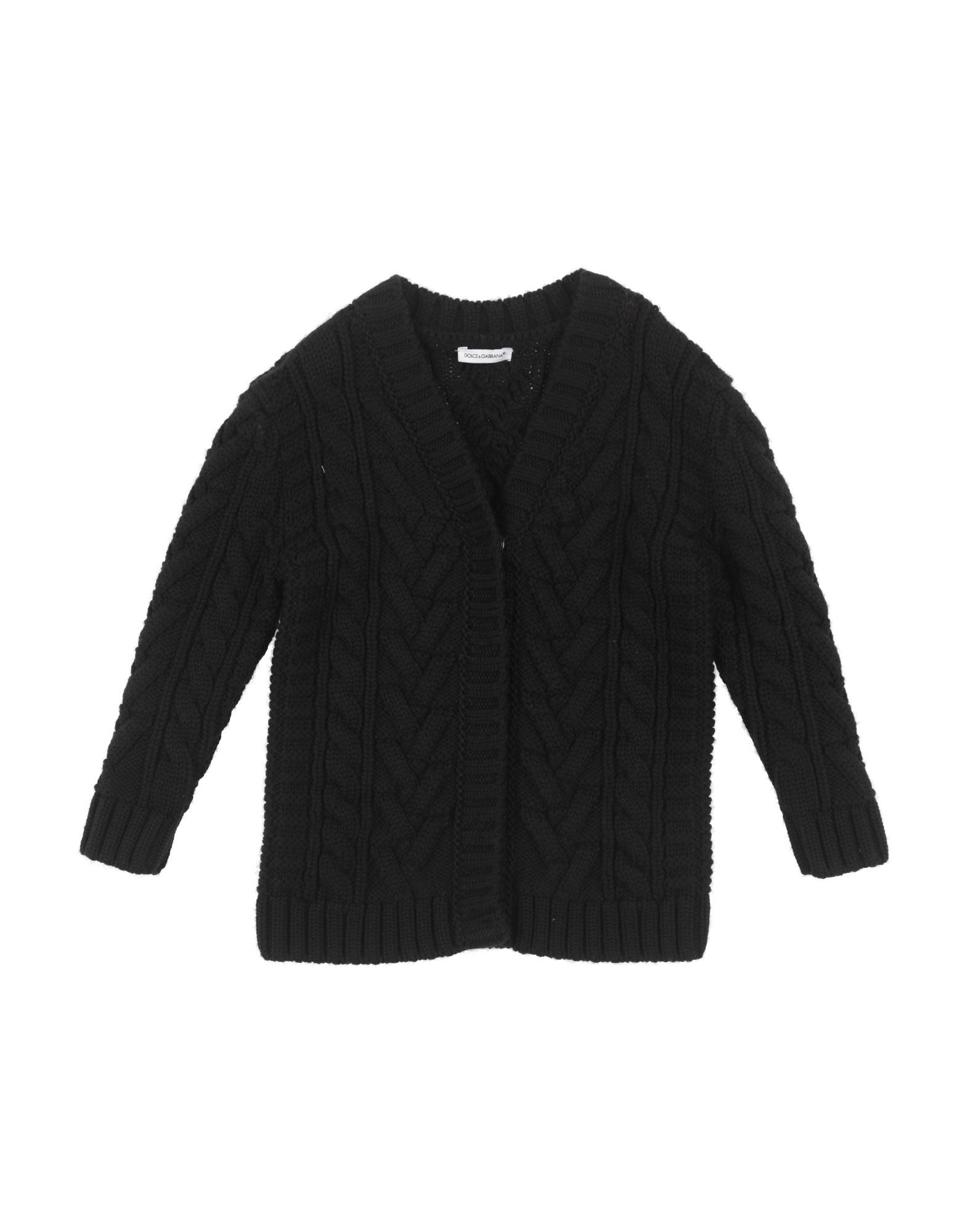 DOLCE&GABBANA Strickjacke Kinder Schwarz von DOLCE&GABBANA