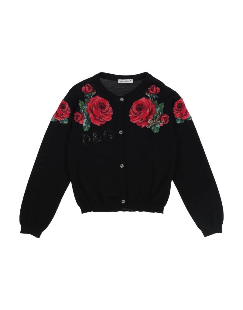 DOLCE&GABBANA Strickjacke Kinder Schwarz von DOLCE&GABBANA