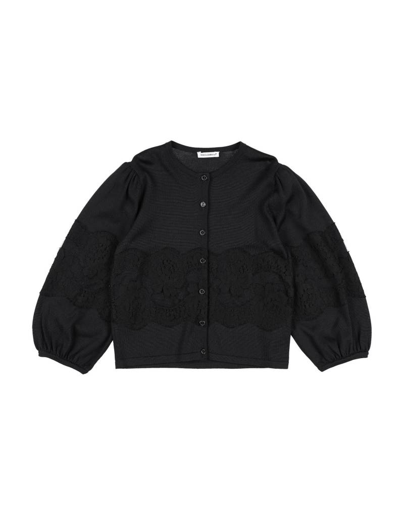 DOLCE&GABBANA Strickjacke Kinder Schwarz von DOLCE&GABBANA