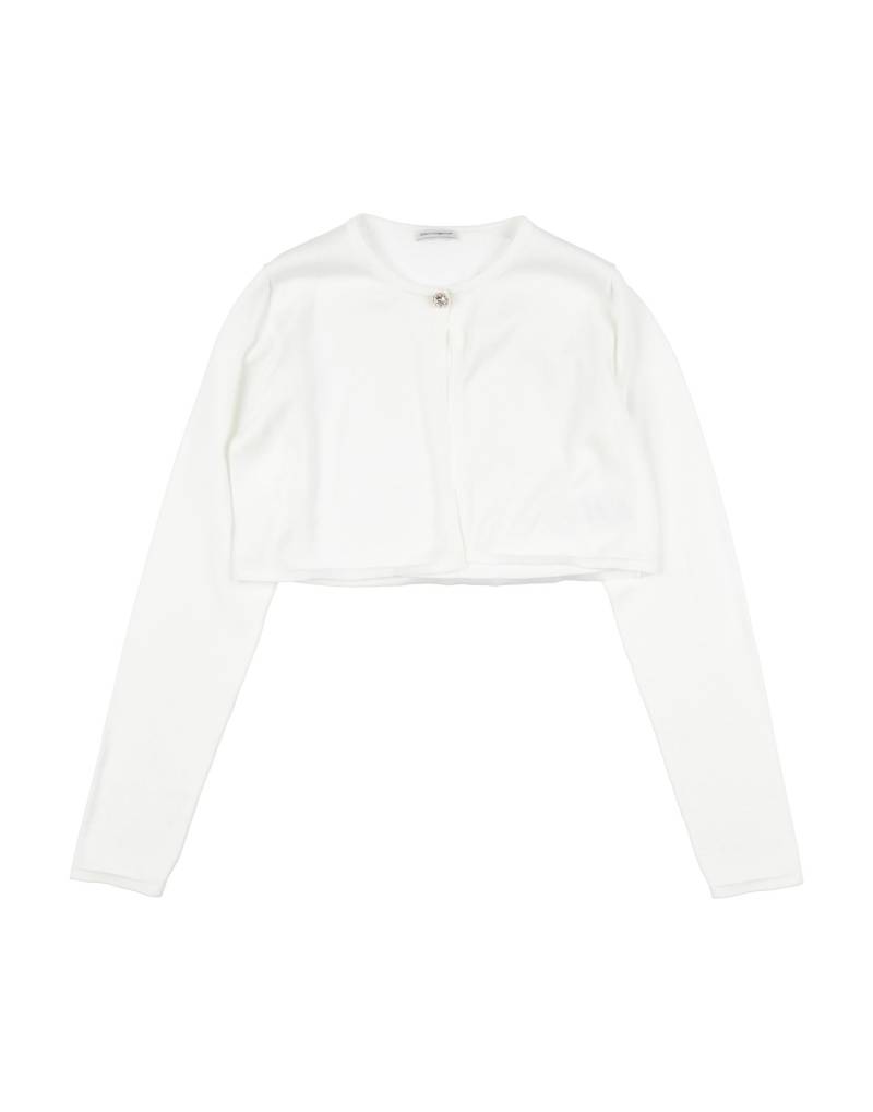 DOLCE&GABBANA Strickjacke Kinder Weiß von DOLCE&GABBANA