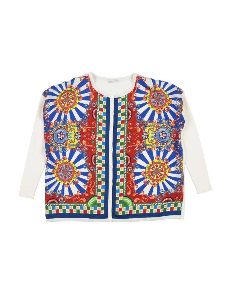 DOLCE&GABBANA Strickjacke Kinder Weiß von DOLCE&GABBANA