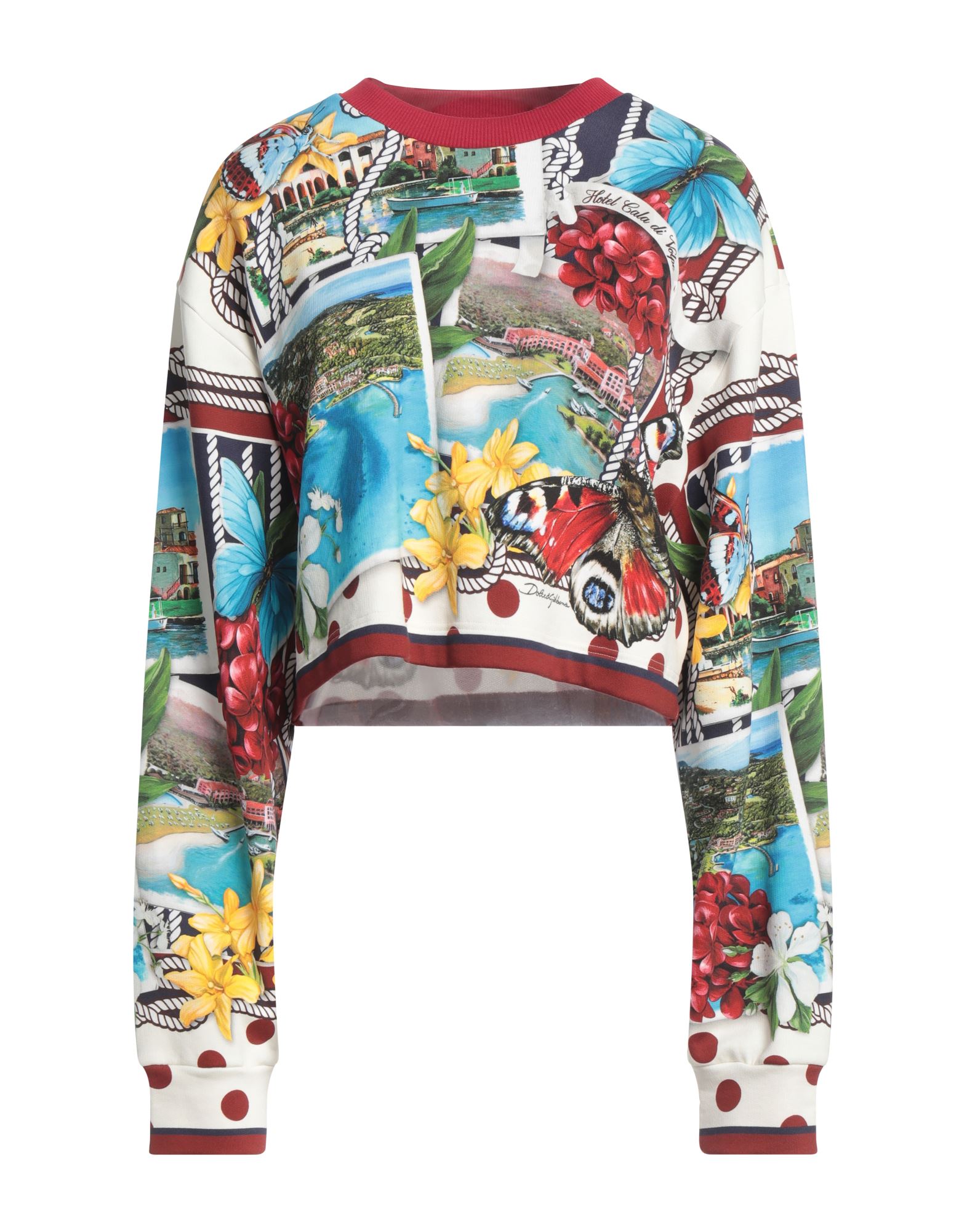DOLCE&GABBANA Sweatshirt Damen Azurblau von DOLCE&GABBANA