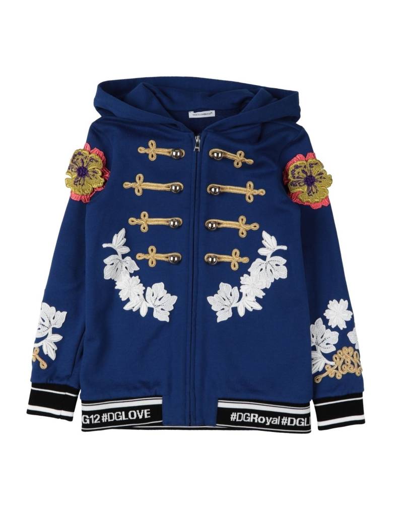 DOLCE&GABBANA Sweatshirt Damen Blau von DOLCE&GABBANA