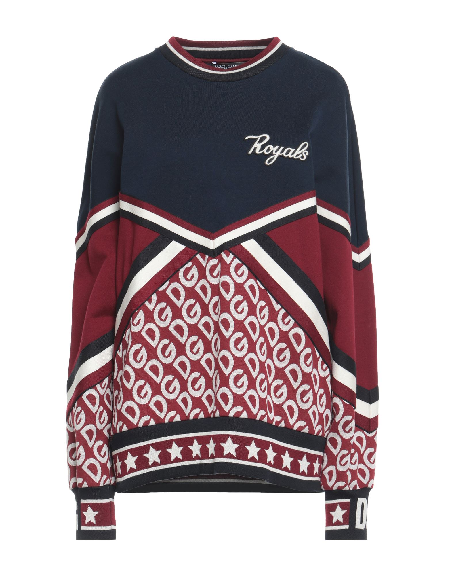 DOLCE&GABBANA Sweatshirt Damen Bordeaux von DOLCE&GABBANA