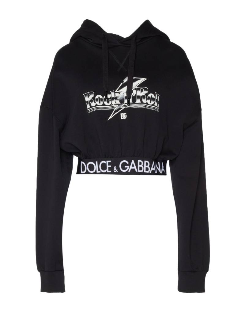DOLCE&GABBANA Sweatshirt Damen Schwarz von DOLCE&GABBANA