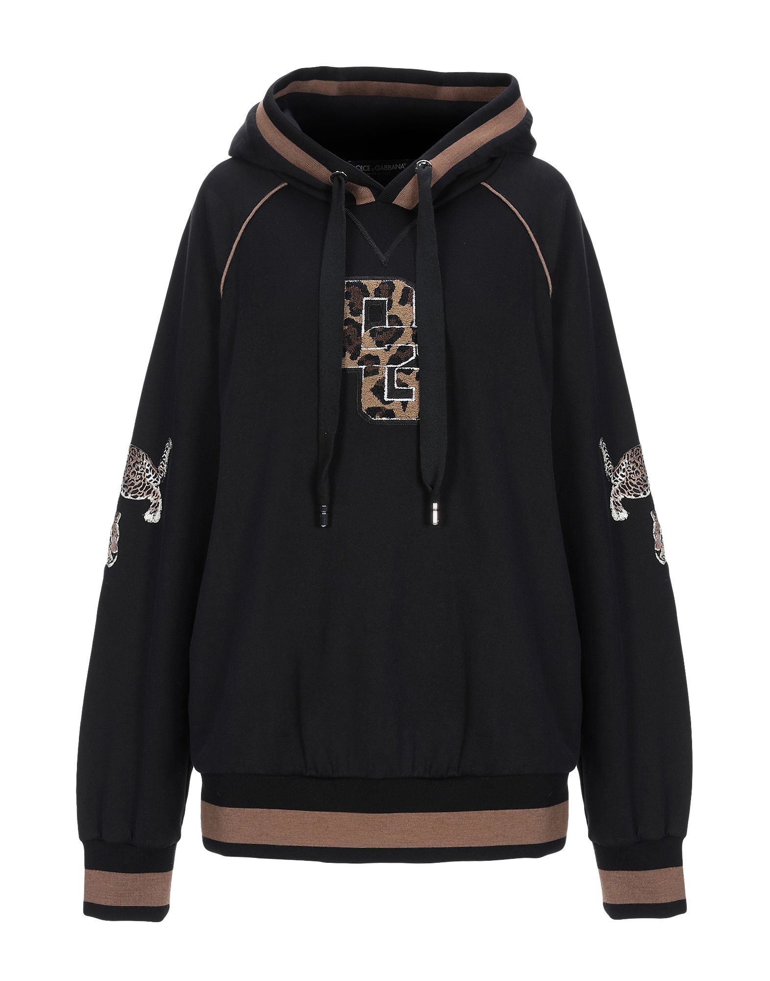 DOLCE&GABBANA Sweatshirt Damen Schwarz von DOLCE&GABBANA