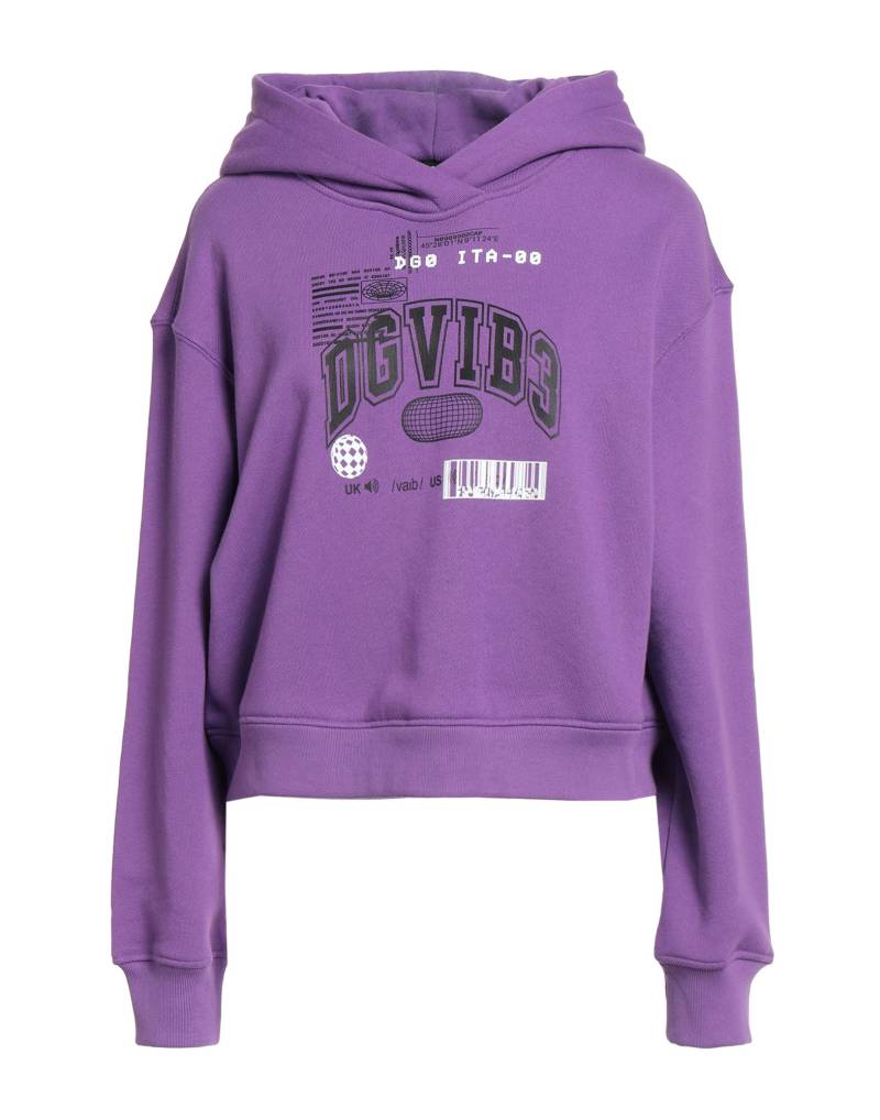 DOLCE&GABBANA Sweatshirt Damen Violett von DOLCE&GABBANA