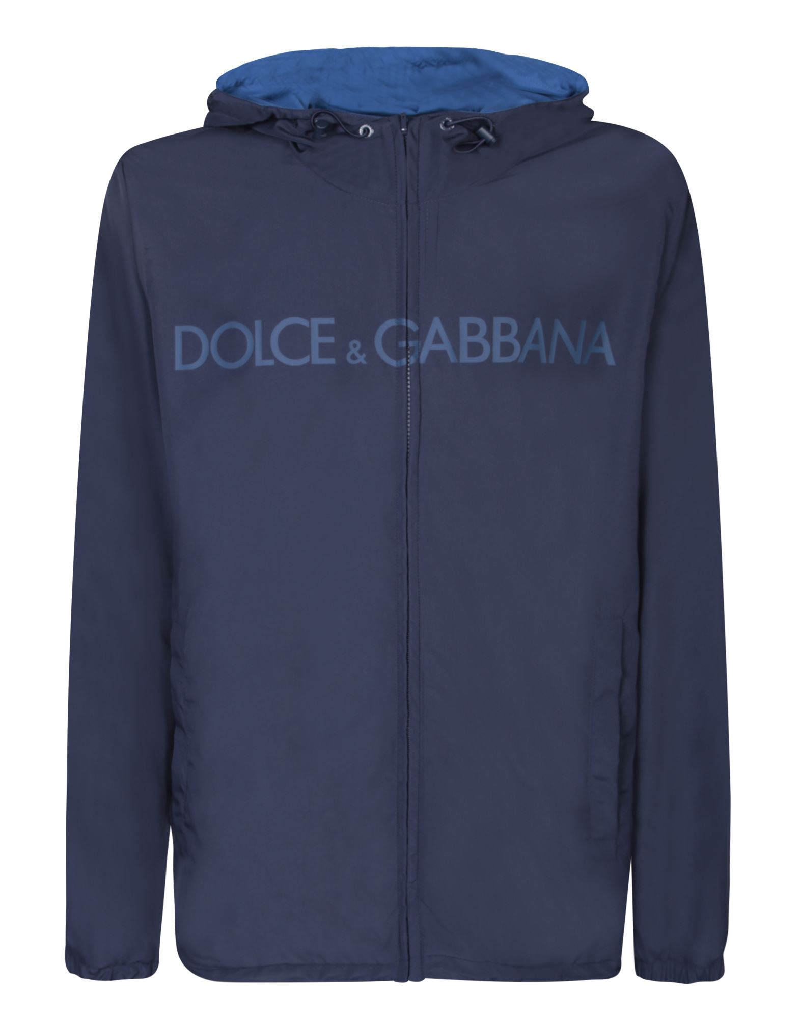 DOLCE&GABBANA Jacke & Anorak Herren Blau von DOLCE&GABBANA