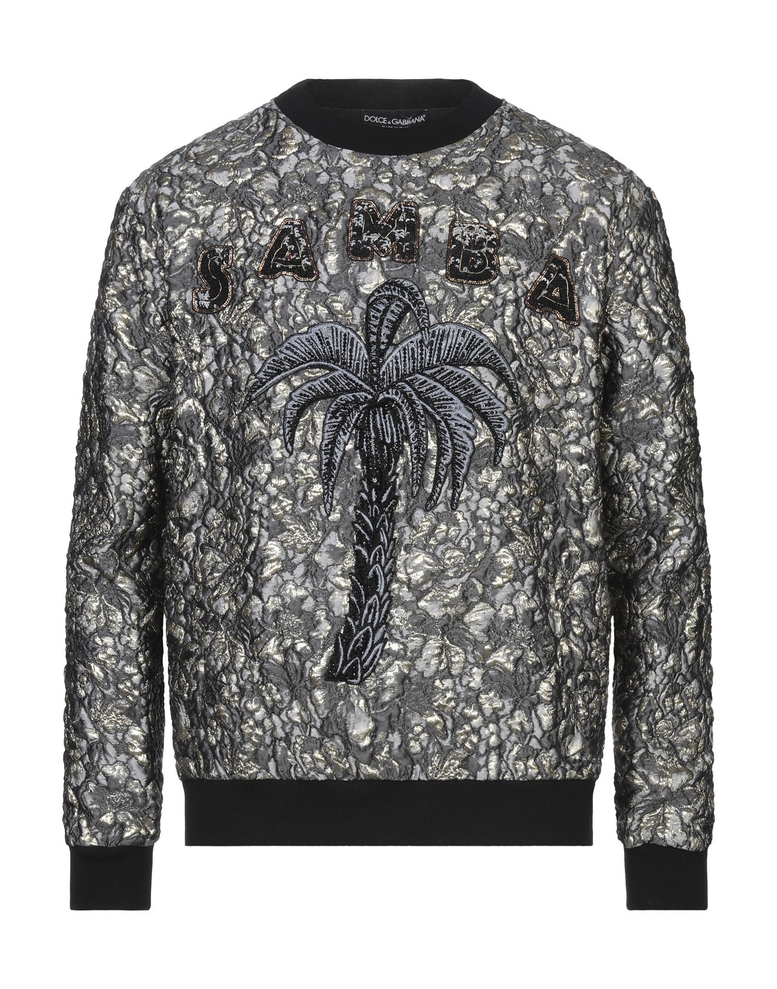 DOLCE&GABBANA Sweatshirt Herren Blei von DOLCE&GABBANA