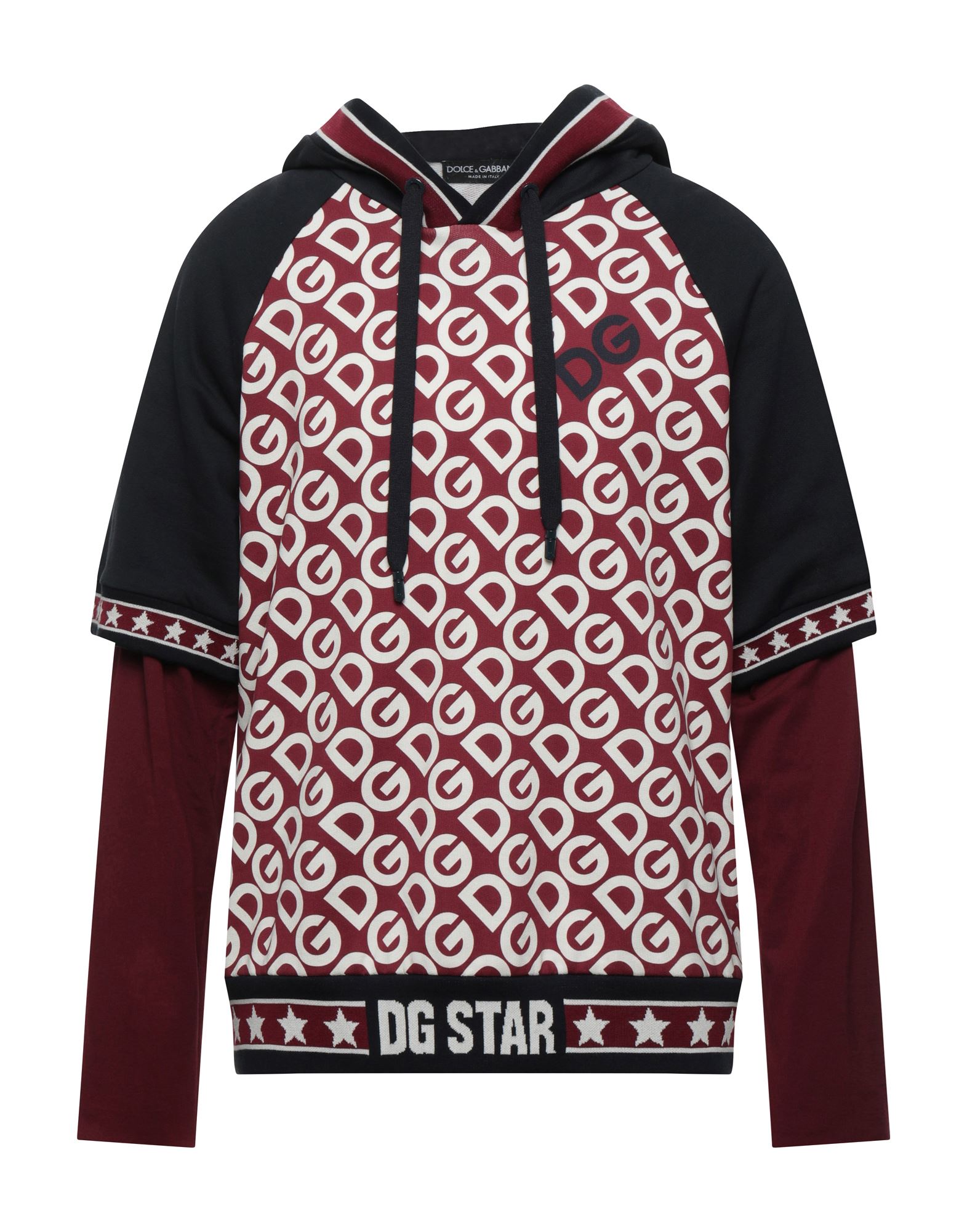 DOLCE&GABBANA Sweatshirt Herren Bordeaux von DOLCE&GABBANA