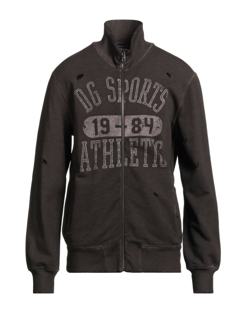 DOLCE&GABBANA Sweatshirt Herren Braun von DOLCE&GABBANA