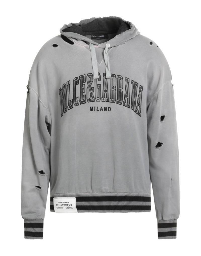 DOLCE&GABBANA Sweatshirt Herren Grau von DOLCE&GABBANA