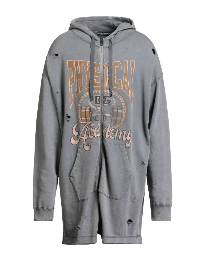 DOLCE&GABBANA Sweatshirt Herren Grau von DOLCE&GABBANA