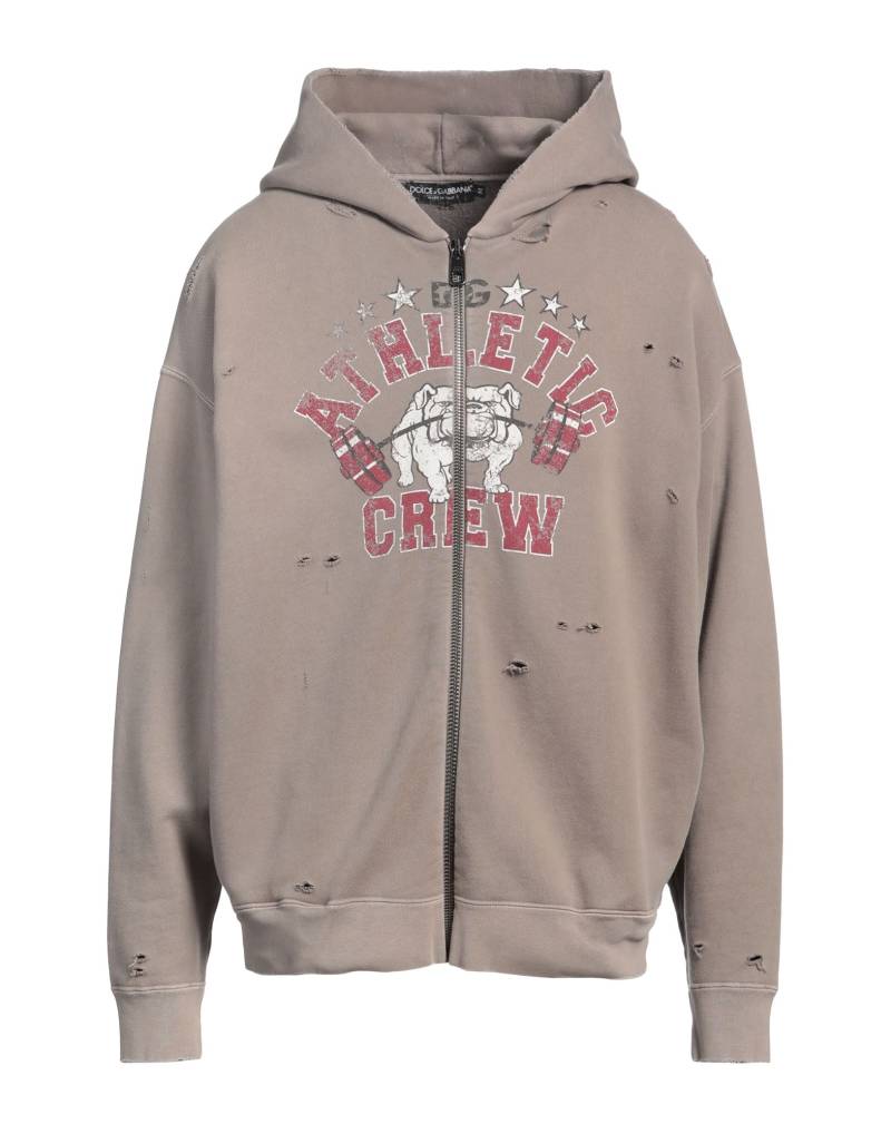 DOLCE&GABBANA Sweatshirt Herren Grau von DOLCE&GABBANA