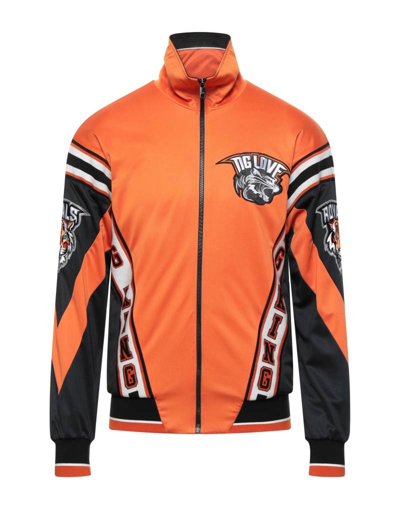 DOLCE&GABBANA Sweatshirt Herren Orange von DOLCE&GABBANA