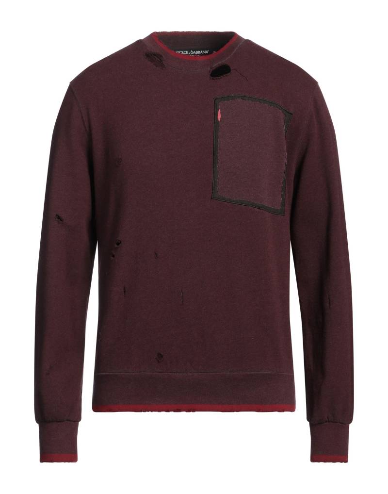 DOLCE&GABBANA Sweatshirt Herren Pflaume von DOLCE&GABBANA