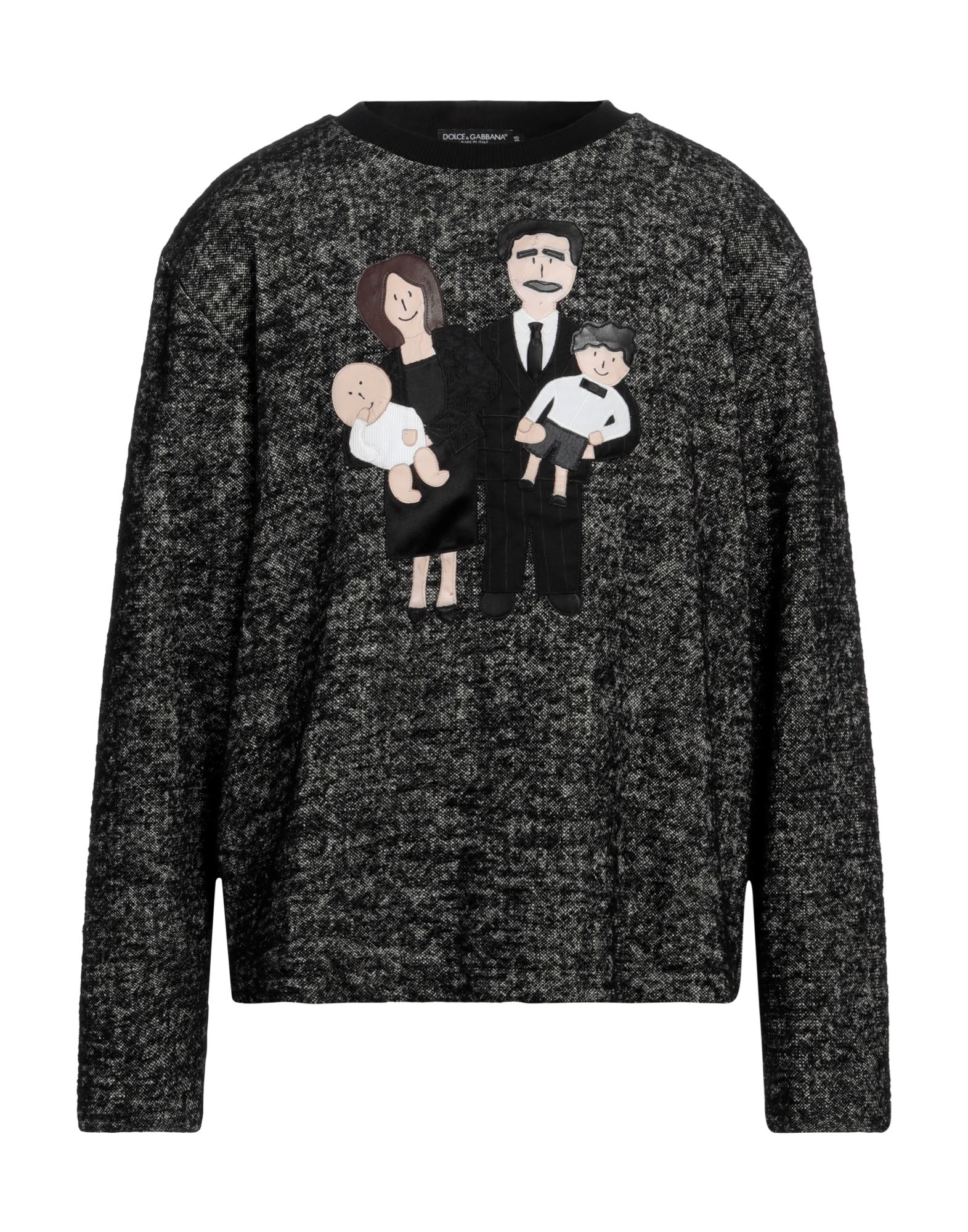 DOLCE&GABBANA Sweatshirt Herren Schwarz von DOLCE&GABBANA