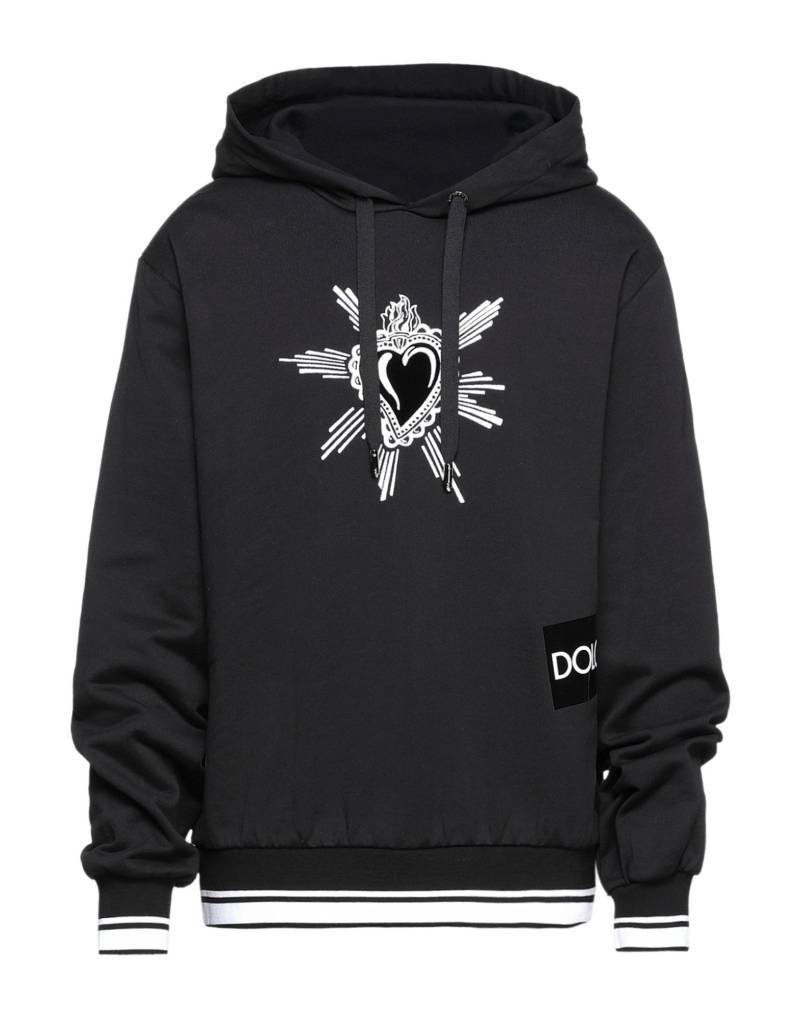 DOLCE&GABBANA Sweatshirt Herren Schwarz von DOLCE&GABBANA