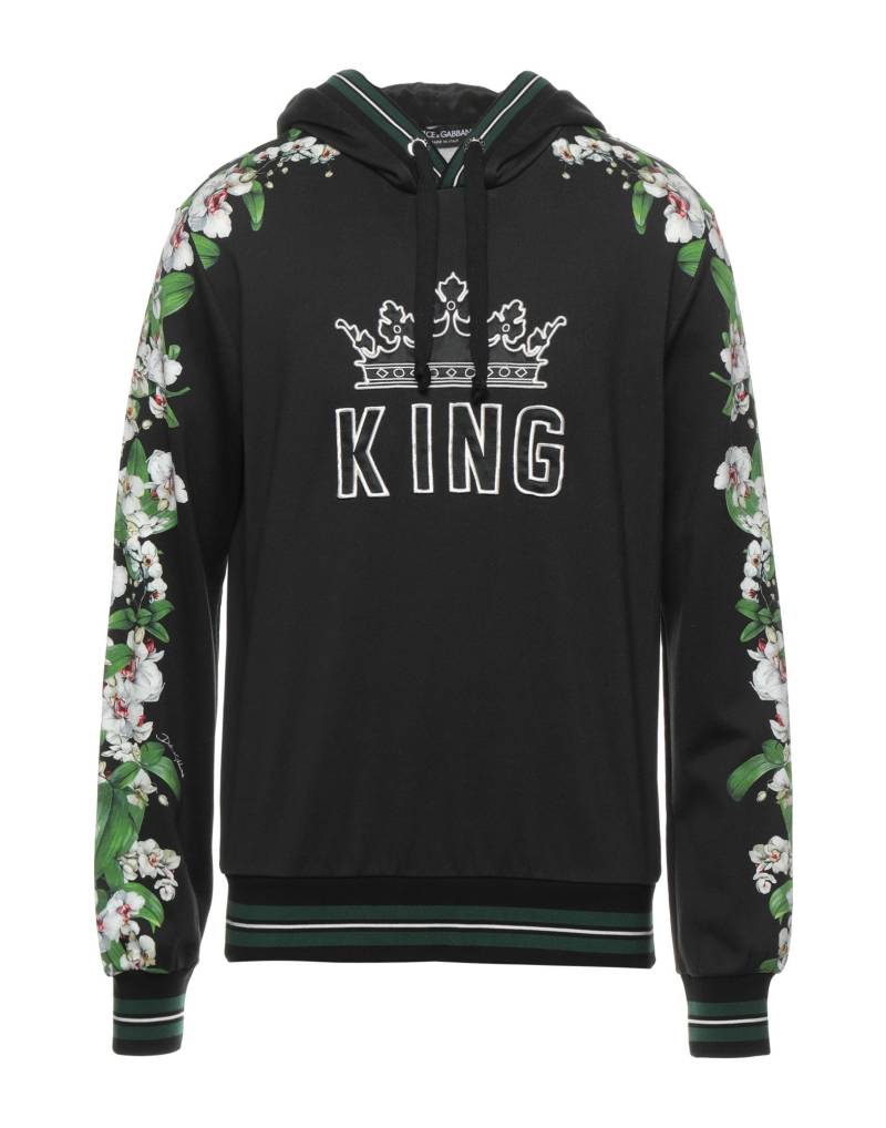 DOLCE&GABBANA Sweatshirt Herren Schwarz von DOLCE&GABBANA