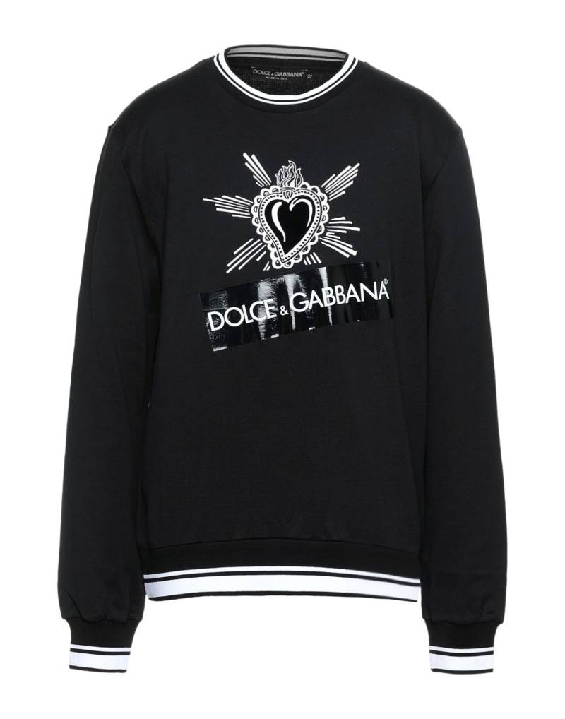 DOLCE&GABBANA Sweatshirt Herren Schwarz von DOLCE&GABBANA