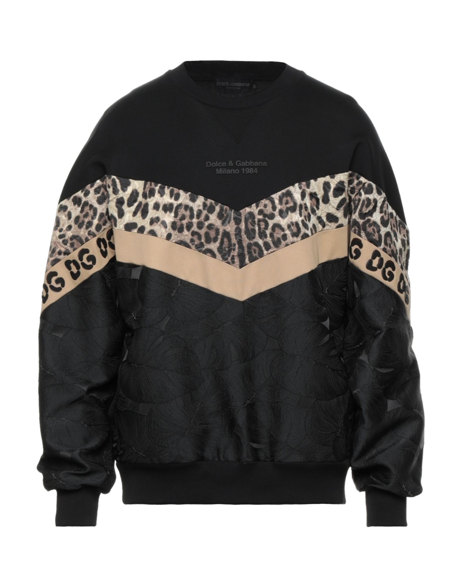 DOLCE&GABBANA Sweatshirt Herren Schwarz von DOLCE&GABBANA