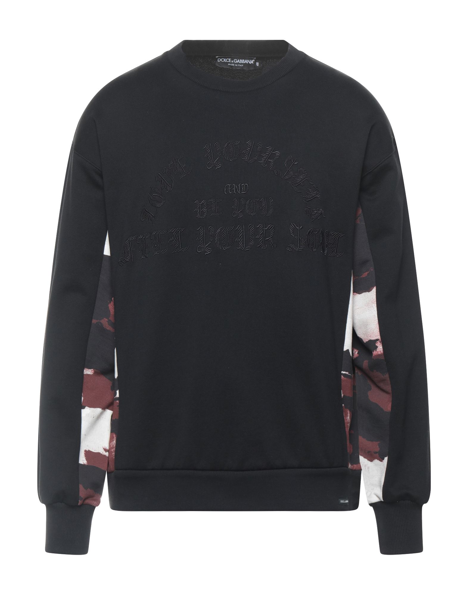 DOLCE&GABBANA Sweatshirt Herren Schwarz von DOLCE&GABBANA