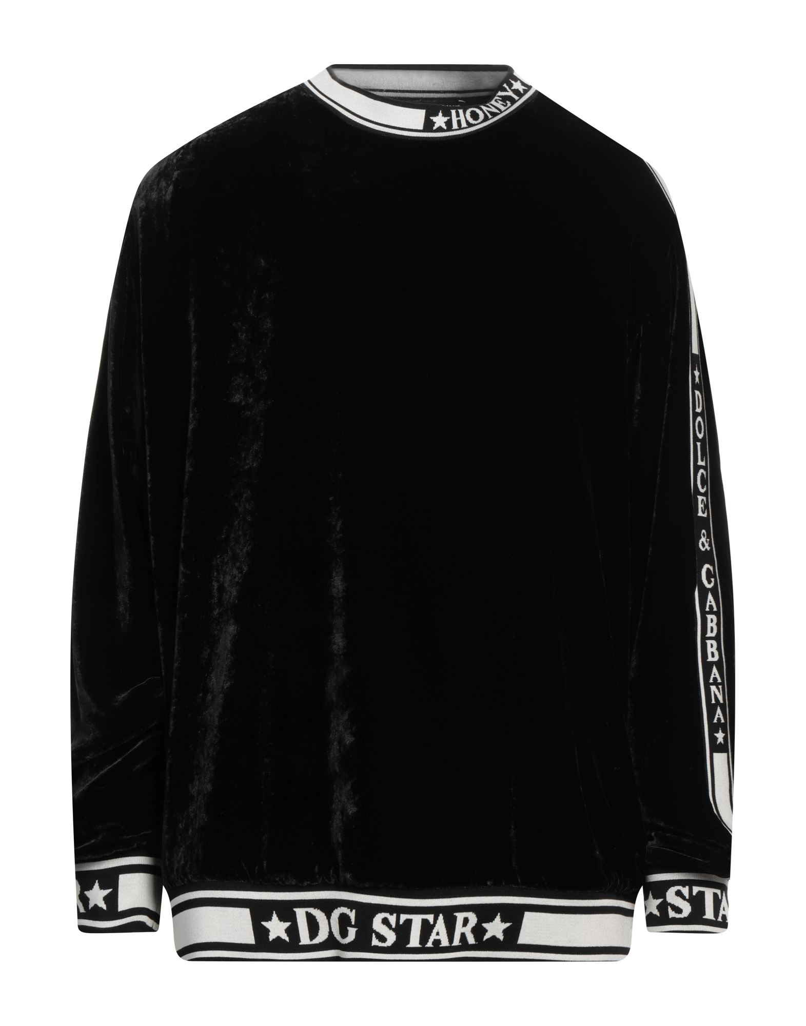 DOLCE&GABBANA Sweatshirt Herren Schwarz von DOLCE&GABBANA