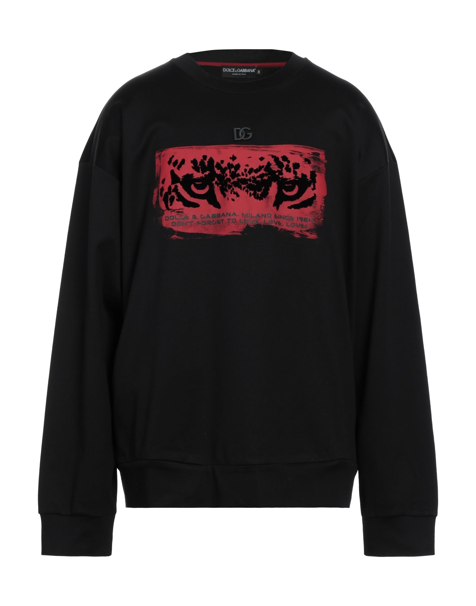 DOLCE&GABBANA Sweatshirt Herren Schwarz von DOLCE&GABBANA