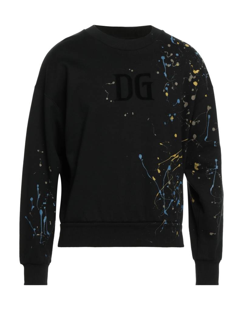 DOLCE&GABBANA Sweatshirt Herren Schwarz von DOLCE&GABBANA