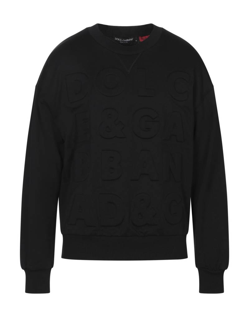 DOLCE&GABBANA Sweatshirt Herren Schwarz von DOLCE&GABBANA