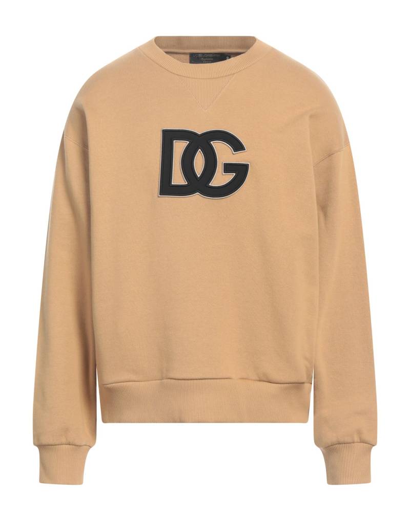 DOLCE&GABBANA Sweatshirt Herren Senf von DOLCE&GABBANA