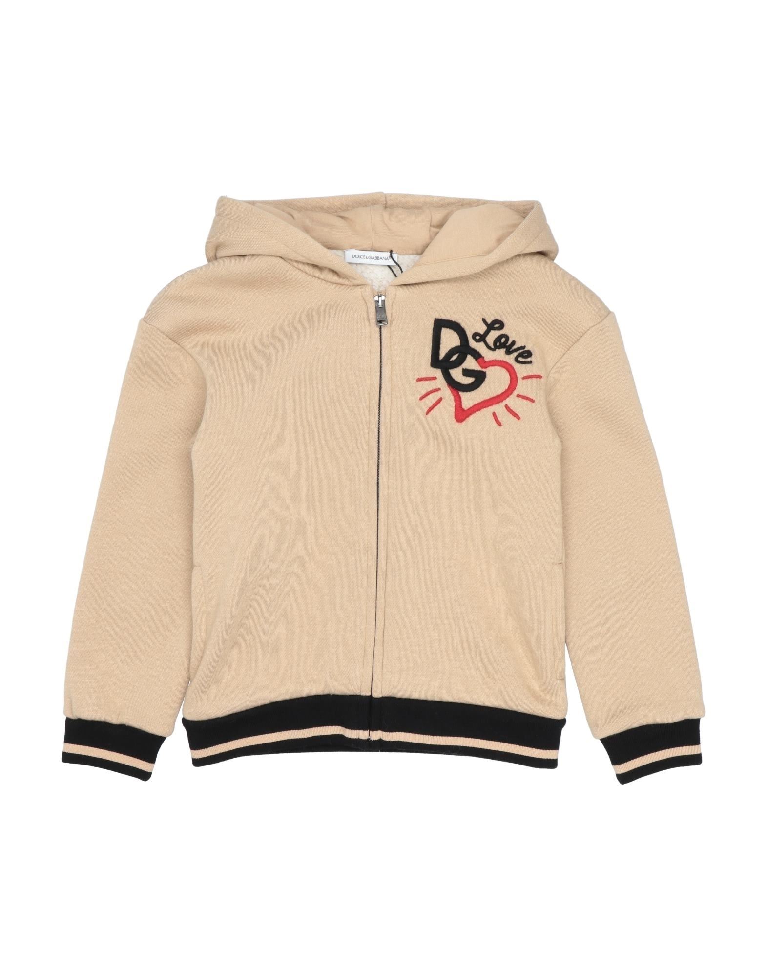 DOLCE&GABBANA Sweatshirt Kinder Beige von DOLCE&GABBANA