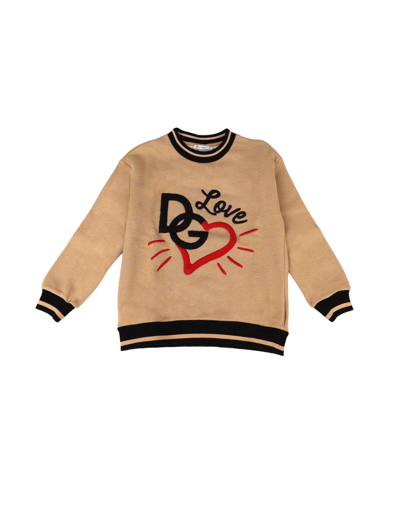 DOLCE&GABBANA Sweatshirt Kinder Beige von DOLCE&GABBANA