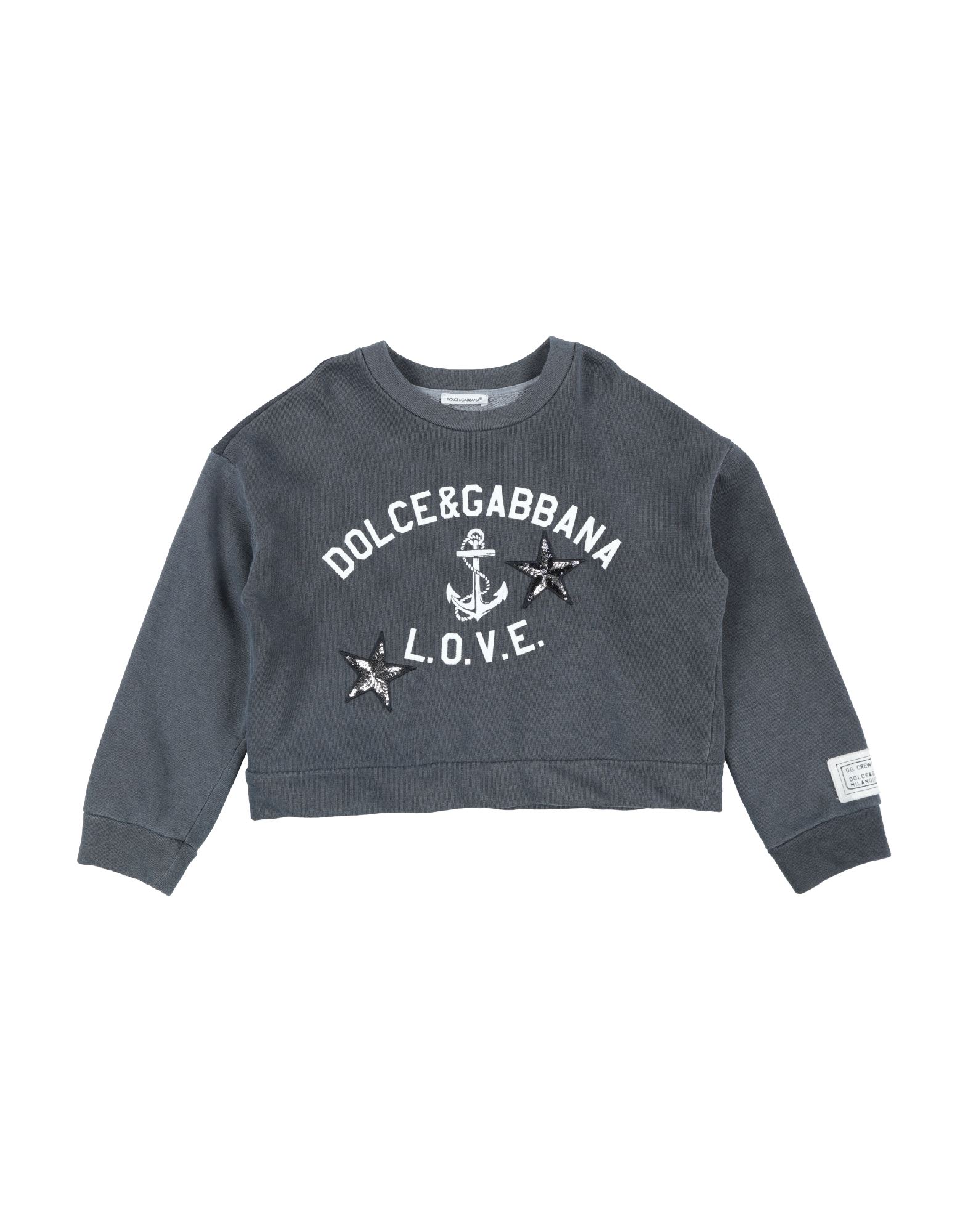 DOLCE&GABBANA Sweatshirt Kinder Blei von DOLCE&GABBANA