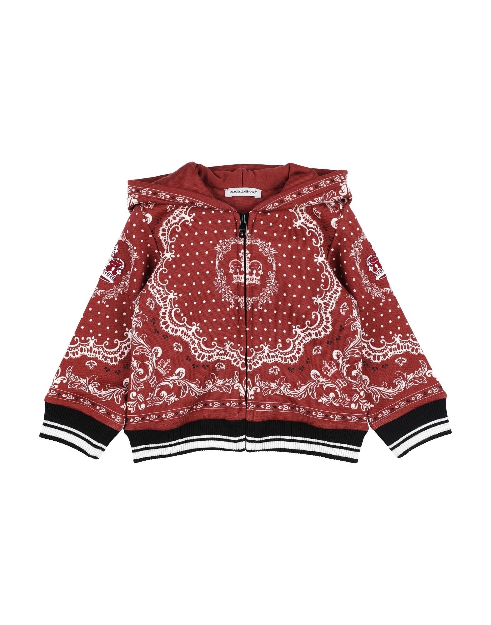 DOLCE&GABBANA Sweatshirt Kinder Braun von DOLCE&GABBANA