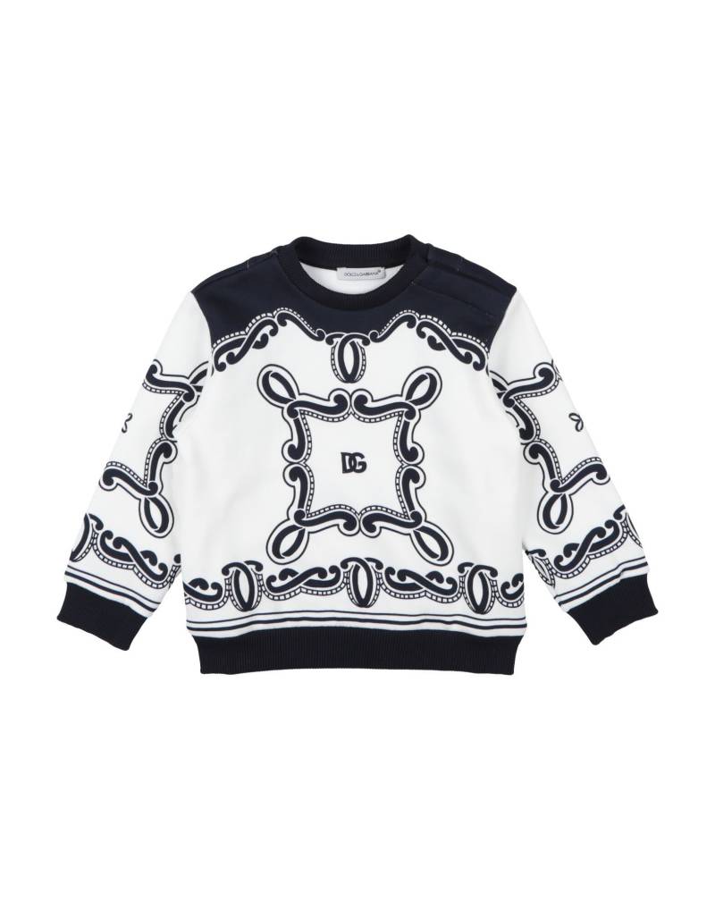 DOLCE&GABBANA Sweatshirt Kinder Elfenbein von DOLCE&GABBANA
