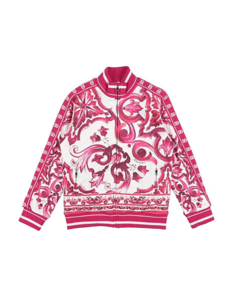 DOLCE&GABBANA Sweatshirt Kinder Fuchsia von DOLCE&GABBANA