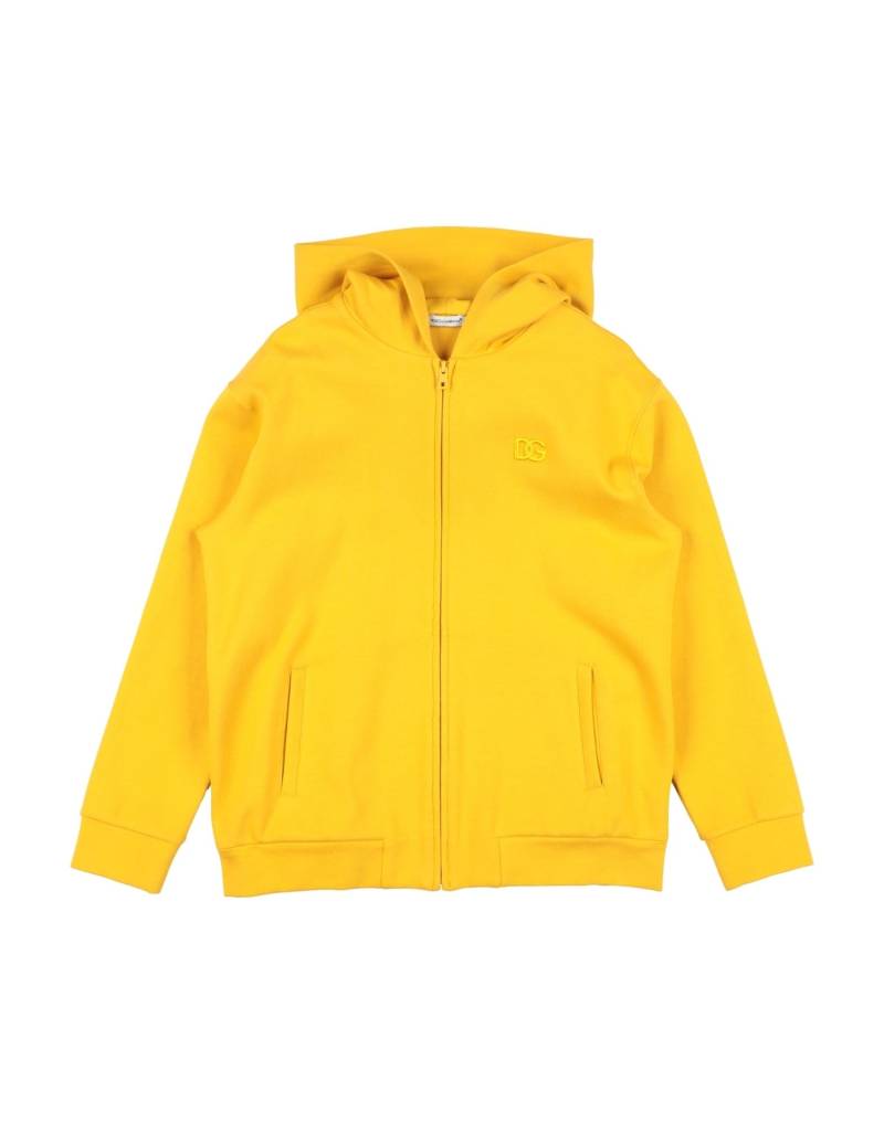 DOLCE&GABBANA Sweatshirt Kinder Gelb von DOLCE&GABBANA