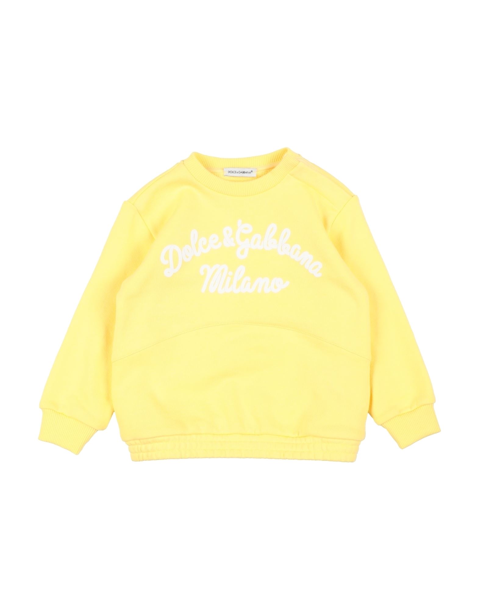 DOLCE&GABBANA Sweatshirt Kinder Gelb von DOLCE&GABBANA