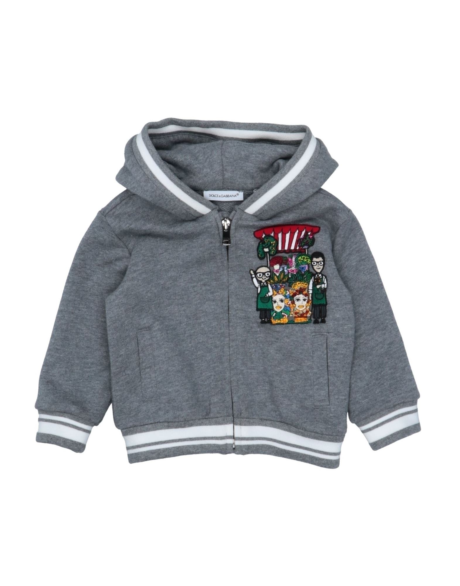 DOLCE&GABBANA Sweatshirt Kinder Grau von DOLCE&GABBANA