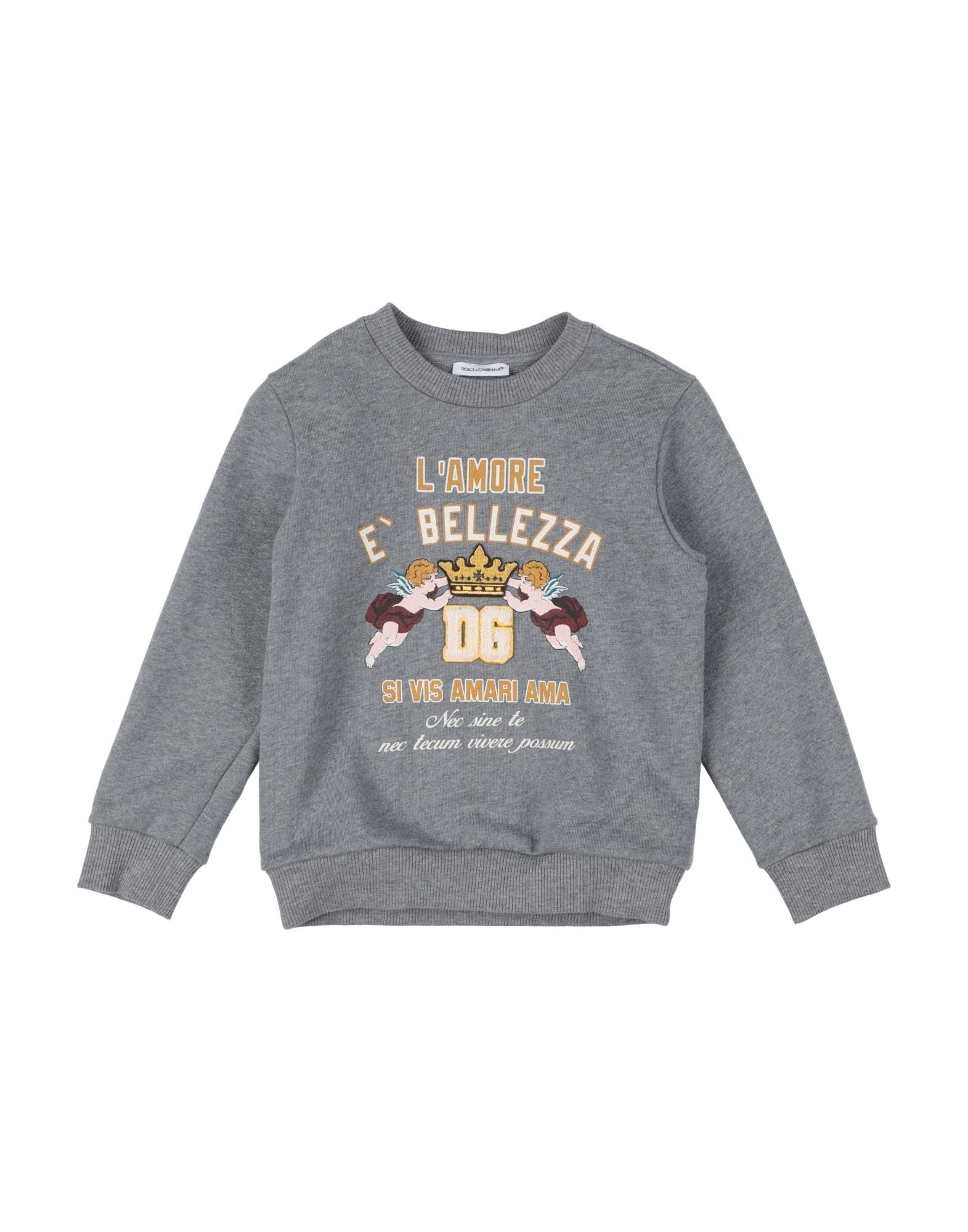 DOLCE&GABBANA Sweatshirt Kinder Grau von DOLCE&GABBANA