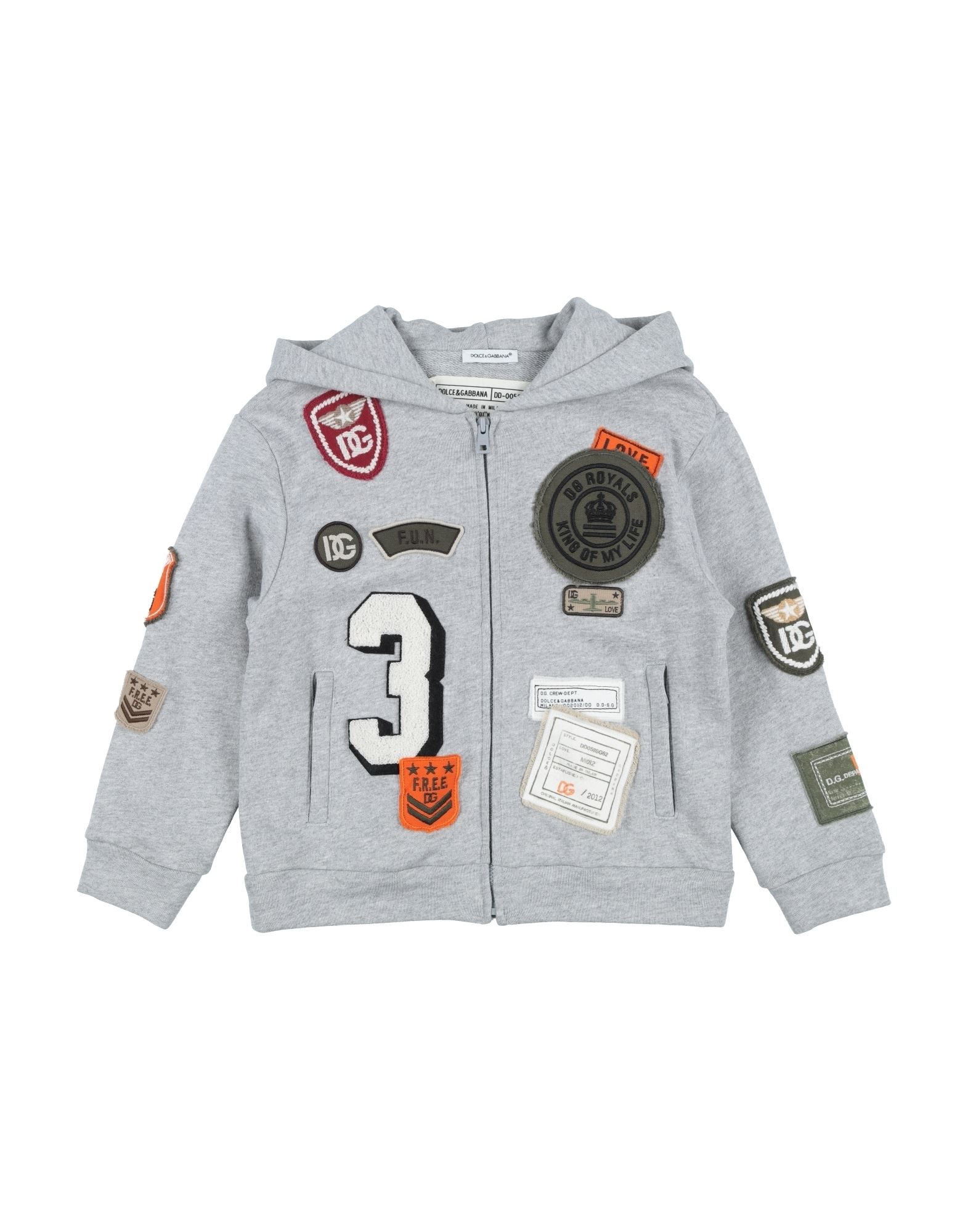 DOLCE&GABBANA Sweatshirt Kinder Grau von DOLCE&GABBANA