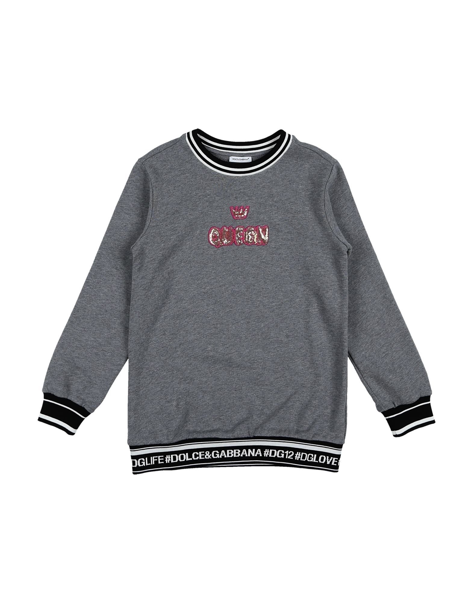 DOLCE&GABBANA Sweatshirt Kinder Grau von DOLCE&GABBANA