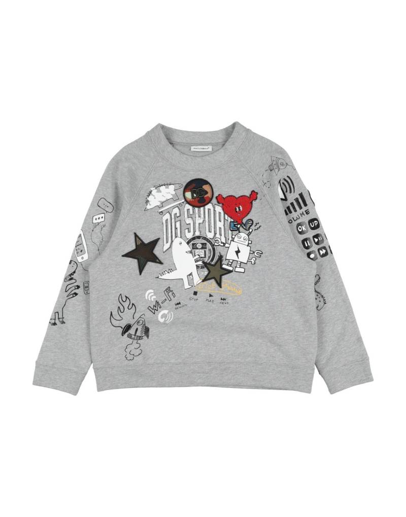 DOLCE&GABBANA Sweatshirt Kinder Grau von DOLCE&GABBANA