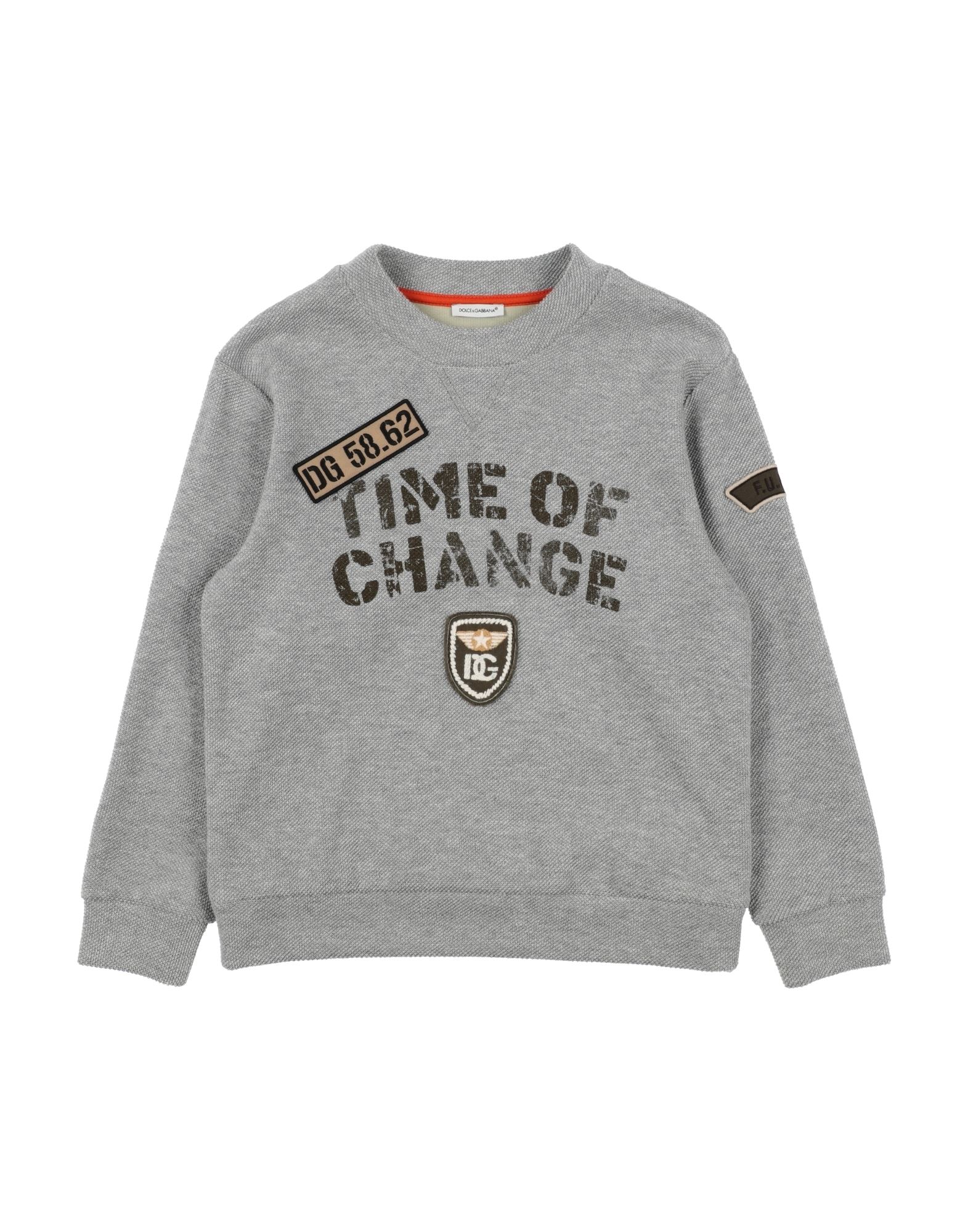 DOLCE&GABBANA Sweatshirt Kinder Grau von DOLCE&GABBANA