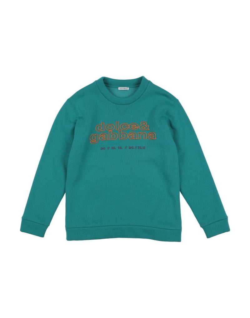 DOLCE&GABBANA Sweatshirt Kinder Grün von DOLCE&GABBANA