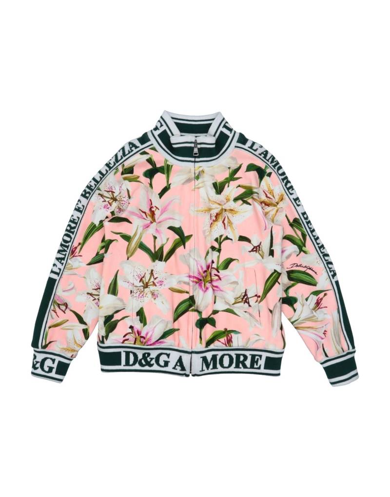 DOLCE&GABBANA Sweatshirt Kinder Hellrosa von DOLCE&GABBANA